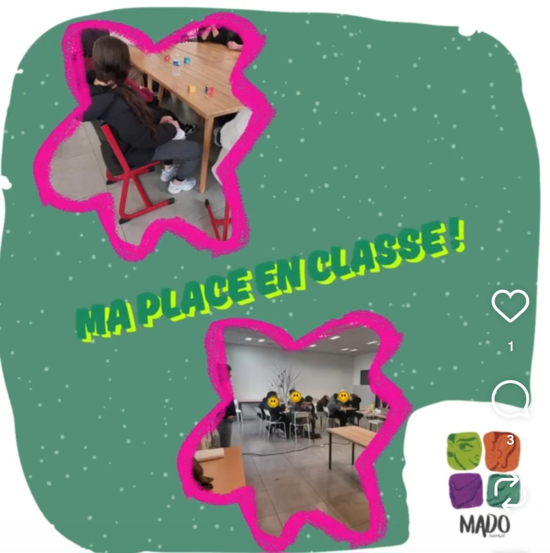 « Ma place en classe »